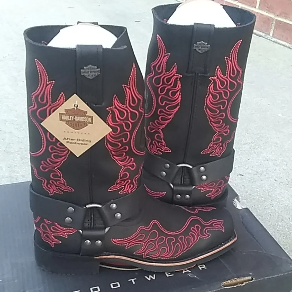 Harley Davidson men's boots slayton D93141 slayton size 11 US - Picture 1 of 8